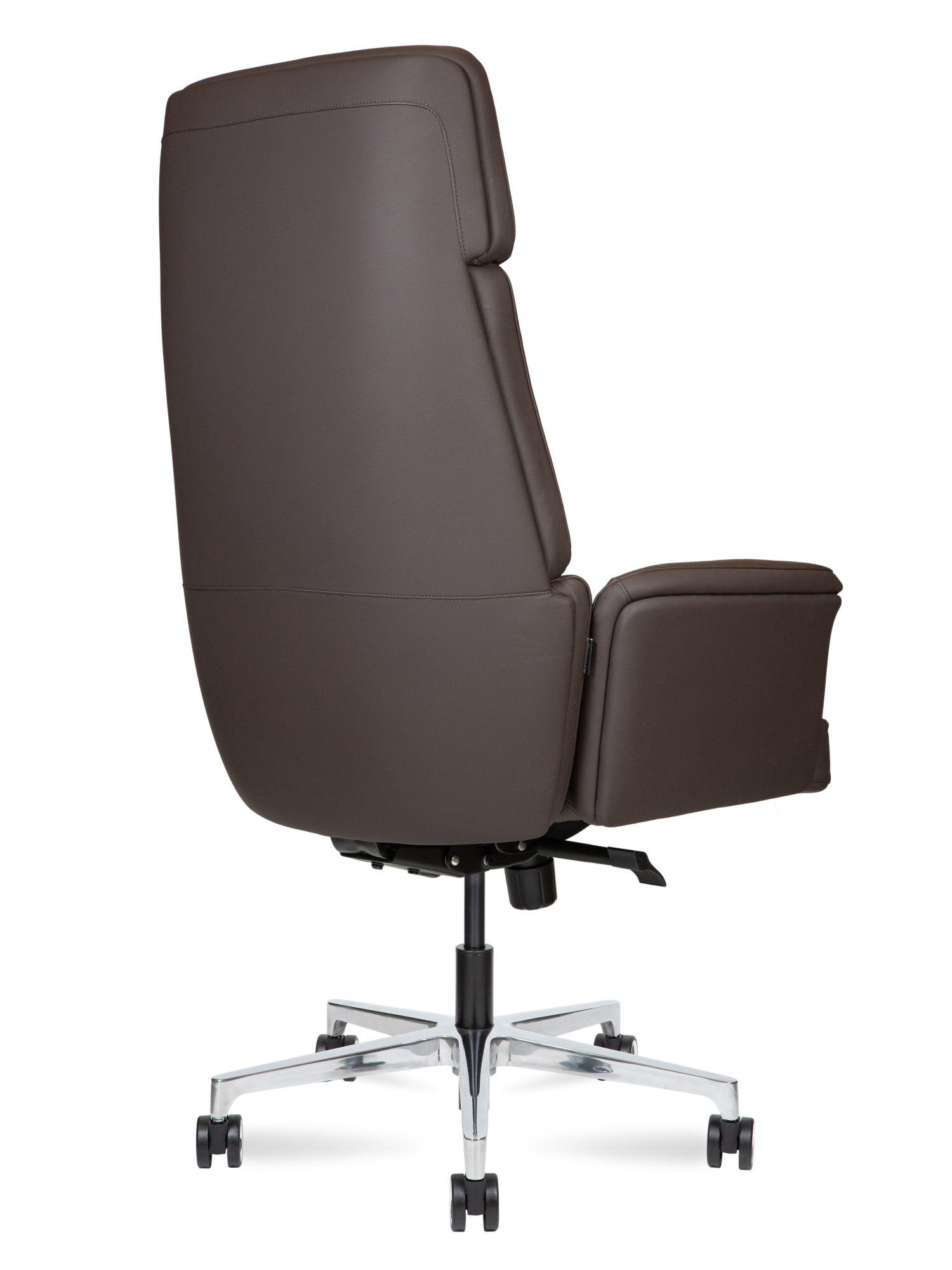 Изображение кресло norden bonno коричневая кожа